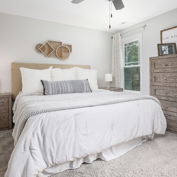 Постельное белье Страйп-сатин белый